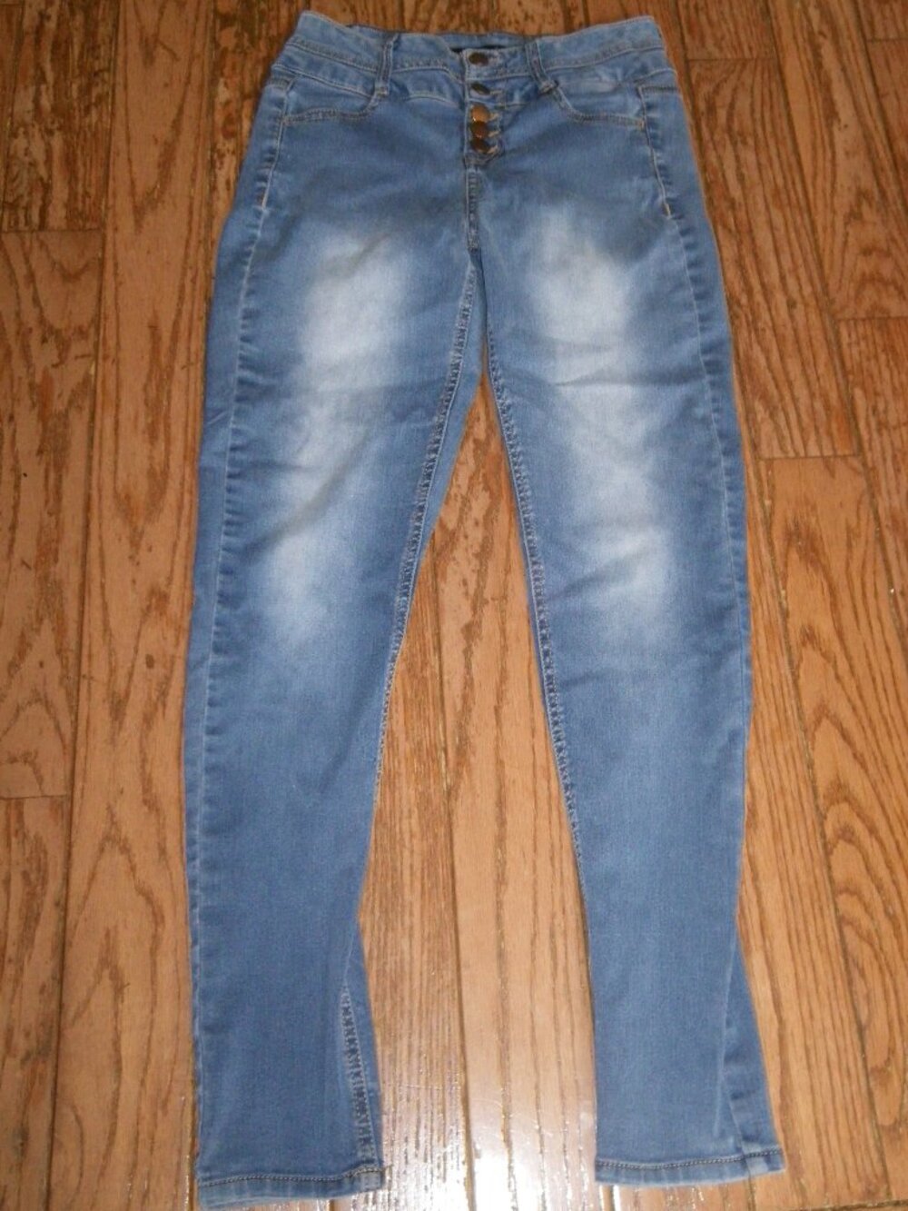Girl’s Teen’s Skinny Blue Jeans